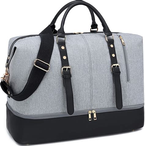 best weekender bag with shoe compartment|durable weekender bag.